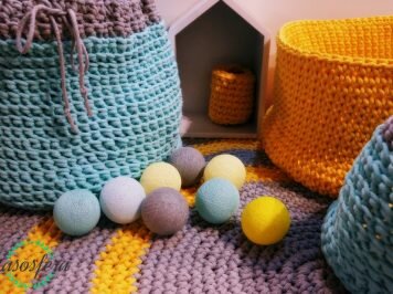 Jak udziergać prosty koszyk ze sznurka?